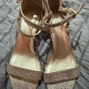 Michael Kors Gold Elegant Heels